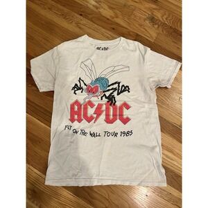 AC DC Tee Shirt‎ Mens XL FLY ON THE WALL 1986 TOUR